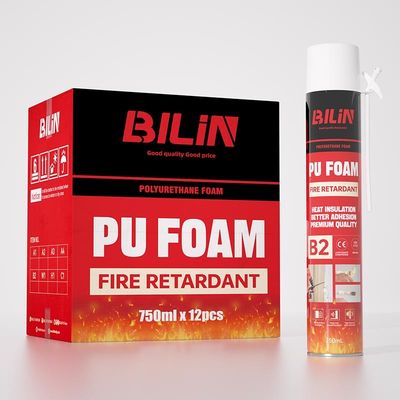High Adhesion Polyurethane Foam Fire Resistance Environmentally Safe