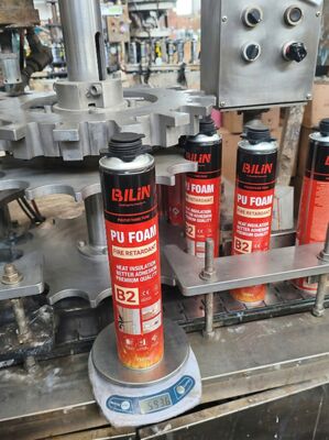 Firestop Expanding PU Foam Sealant for Cable Trays and Pipe Penetrations Fire Rated Polyurethane Glue