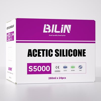 سیلیکون اسیتوکسی چند منظوره سیلیکون حمام سیلیکون استیک 300 میلی لیتر برای سقف