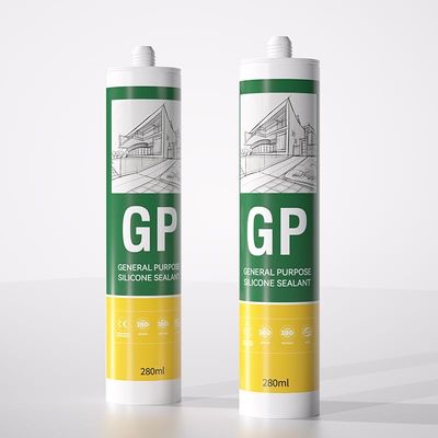 GP سیلیکون استیک سیلانت دقت بالا عملیات آسان برای شیشه پنجره