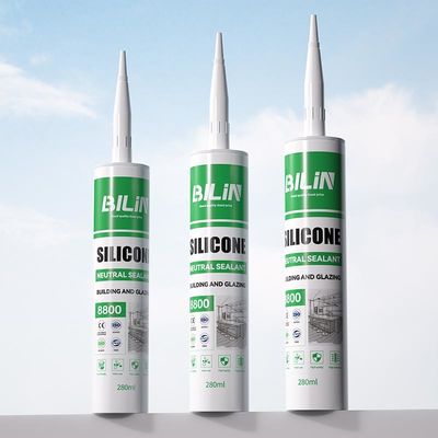 BILIN 8800 خنثی درمان سیلیکون چسب مقاومت در برابر آب و هوا عایق گرما