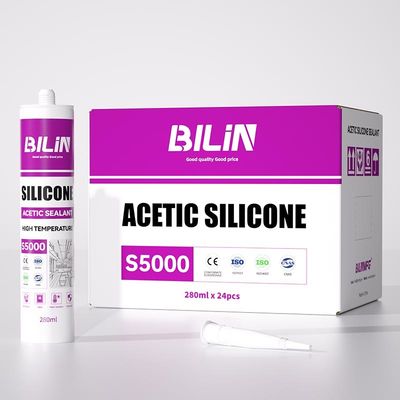 BILIN S5000 سیلیکون اسیتوکسی کور سیلیکون مهر و موم خودرو و ساختمان