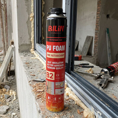 فوم اسپری پلی یورتان ضد حریق سفارشی با برند ارزان قیمت تامین کننده فوم منبسط شونده ضد شعله