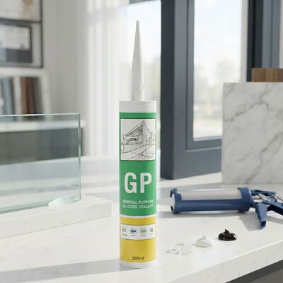 کیفیت Sealant Silicone GP Drying Quick Clear White Black Multi-color General Purpose Sealing Glue کارخانه