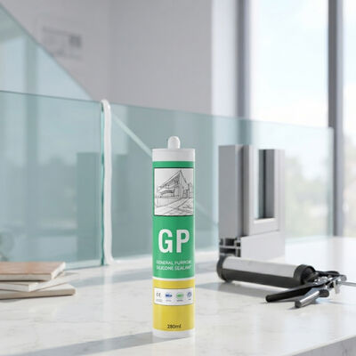 کیفیت درزگیر سیلیکونی GP درزگیر سیلیکونی اسیدی ضد آب برای آب بندی شیشه پنجره کارخانه
